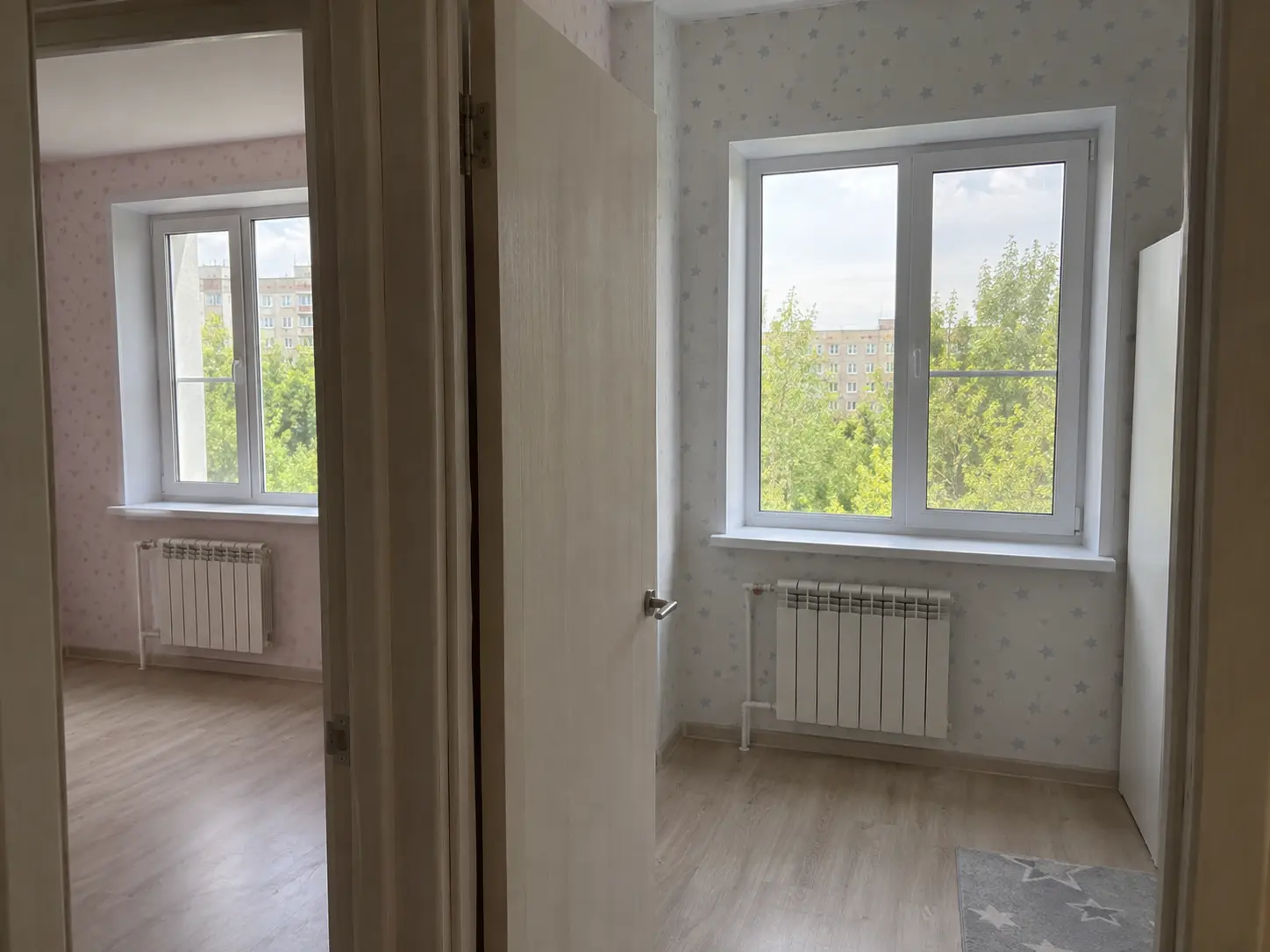 Новые пластиковые окна в жилых комнатах в Дорохово
